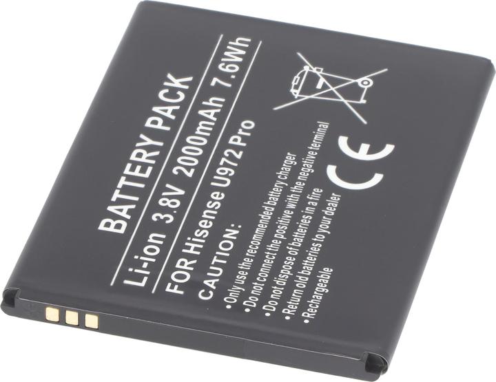 Produktbild AccuCell Akku Hisense U972 Pro, Li38200F