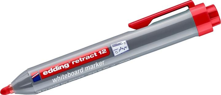 Image du produit Edding Retract 12 (Rouge, 3 mm, 1 x)