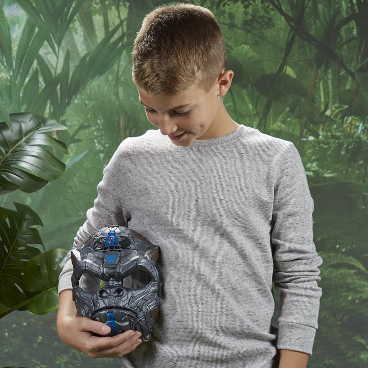 Immagine prodotto Transformers : L'ascesa delle bestie giocattolo, Optimus Primal, maschera da gioco di ruolo 2 in 1