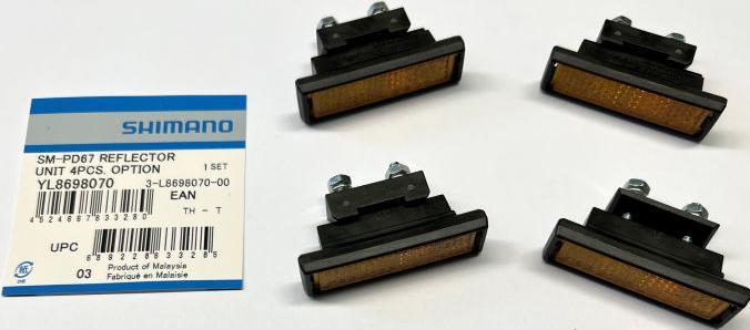 Image du produit Shimano Jeu de réflecteurs SM-PD67
