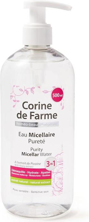 Actual product image Corine de Farme Purity micellar water (Powder, 500 ml)