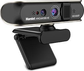 Immagine prodotto Hamlet Webcam Usb con Microfono (2 Mpx)