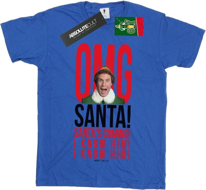 Produktbild Elf OMG Santa I Know Him TShirt Jungen (140, 146)