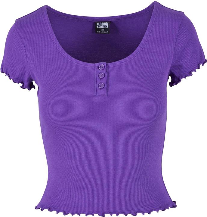 Produktbild Urban Classics Ladies Rib Babylock Tee (5XL)