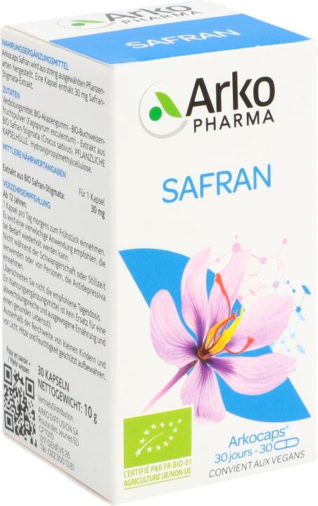 Image du produit Arkopharma Arkocaps Bio Safran Kapseln (30 pièce(s), Capsules, 30 g)