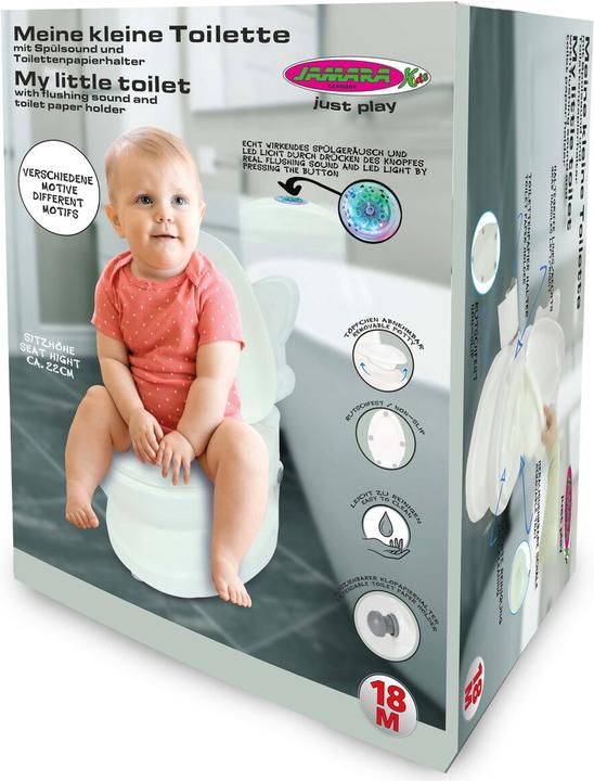 Image du produit Jamara Mes petites toilettes Eléphant avec son de chasse d'eau et support de papier toilette