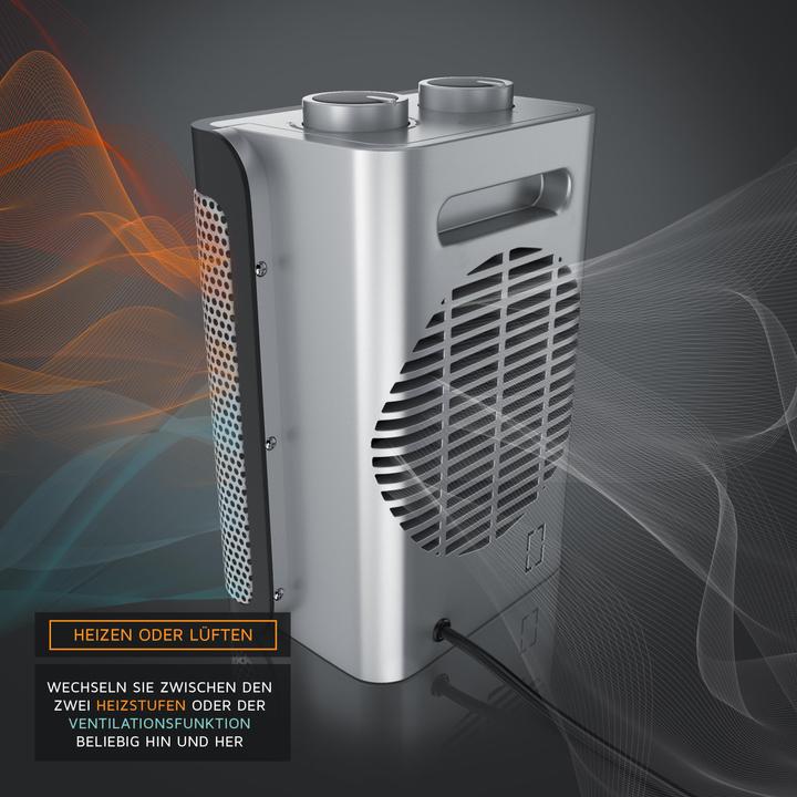 Actual product image Brandson Fan heater (1500 W)