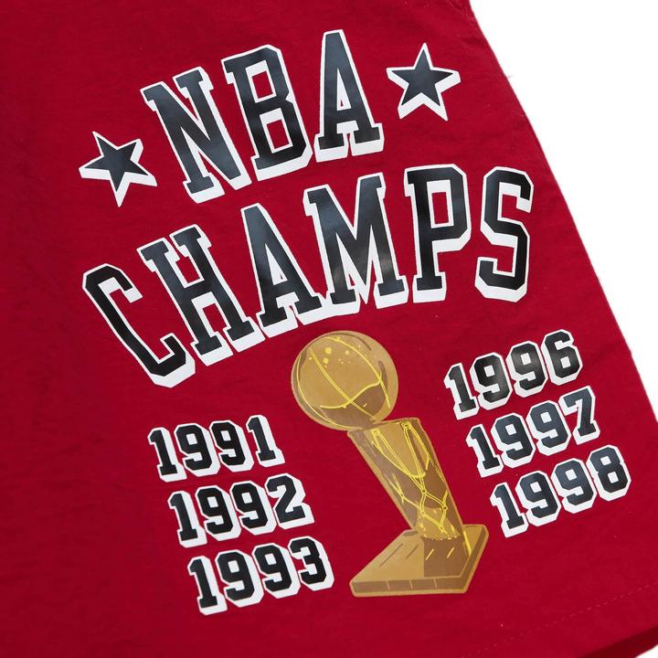 Produktbild Mitchell & Ness M&N Team Heritage Woven Shorts Chicago Bulls - XXL (XXL)