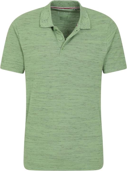 Actual product image Mountain Warehouse Mens Dawnay Textured Pique Polo Shirt (XL)
