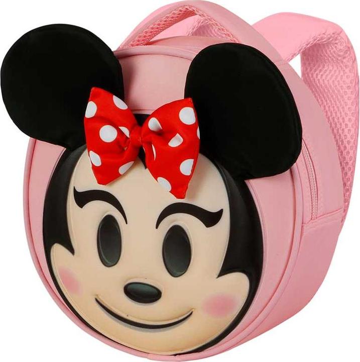 Produktbild Karactermania Minnie Maus Send-Emoji Rucksack, Rosa, 22 x 22 cm, Kapazität 4 L