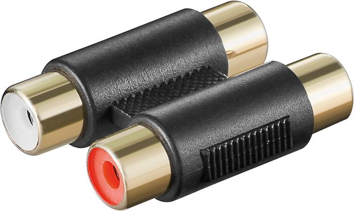 Produktbild Goobay Cinch zweifach Adapter 2x Buchse zu 2x Buchse