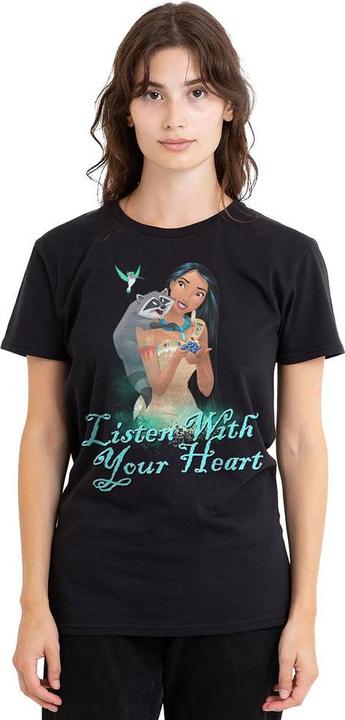 Immagine prodotto Disney Listen With Your Heart Maglietta Adulto Unisex (S)