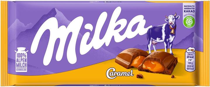 Produktbild Milka Caramel Schokolade (100 g)