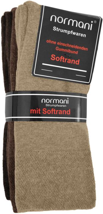 Actual product image Normani 6 pairs of comfort socks with soft edge (pack of 6, 47 - 50)