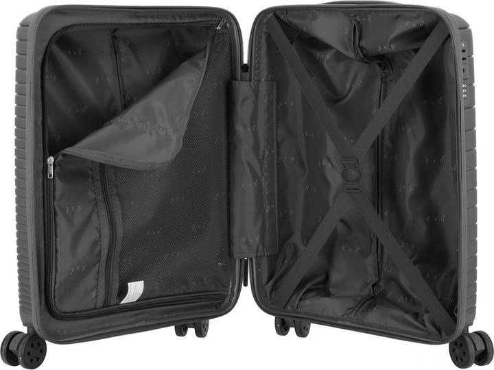 Image du produit D&N Travel Line 4600 4 roues trolley cabine S 55 cm (35 l, Bagage à main (jusqu'à 50l))
