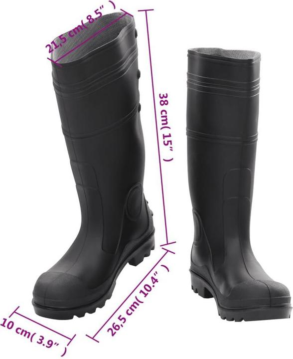 Actual product image VidaXL Rubber boots (39)