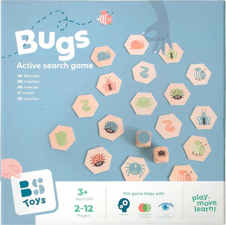 Produktbild BS Suchspiel Käfer (Deutsch, Französisch, Italienisch, Englisch)