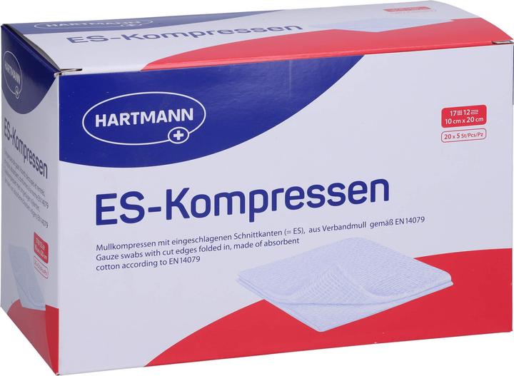Produktbild Hartmann ES-Kompresse 10x20cm 12fach steril
