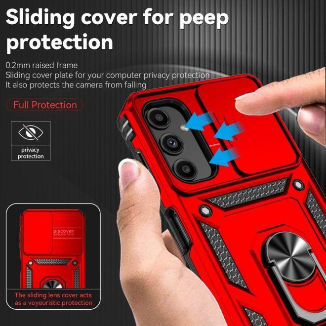 Immagine prodotto MU Classic Serie Kickstand Slide Cam (Samsung Galaxy A14 5G, Samsung Galaxy A14)