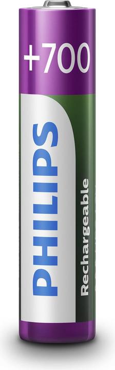 Image du produit Philips Rechargeable (4 pcs, AAA, 700 mAh)