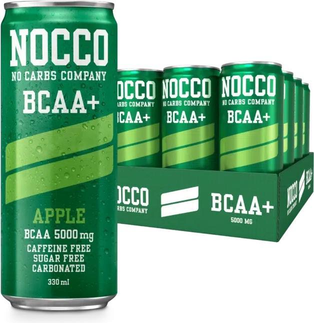 Immagine prodotto Nocco BCAA+ Mela (24x330ml) (Mela, 1 x)