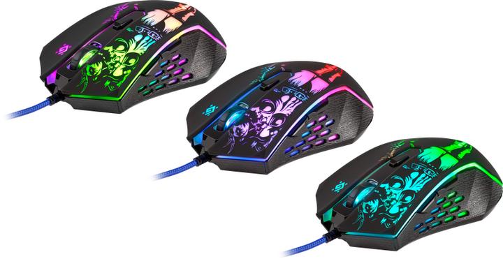 Image du produit Defender Gaming, filaire, souris optique GM-933 SIN'SISTER 7200dpi 6P rétro-éclairée (Filaire)