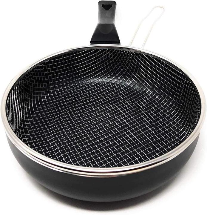 Immagine prodotto MGE World Frittierpfanne (26 cm, Padella per friggere, Alluminio, Acciaio)
