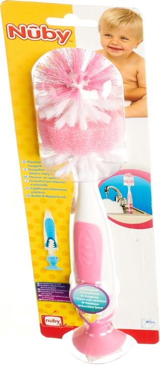 Produktbild Nuby Flaschen- und Saugerbürste mit Saugfuss