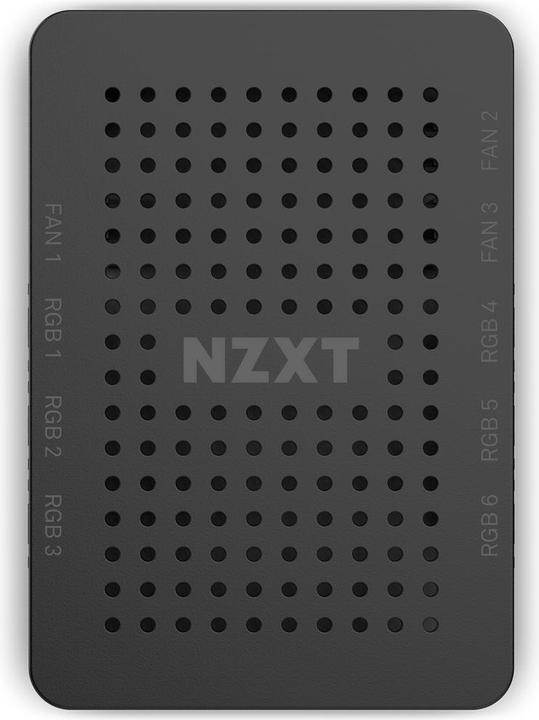 Productafbeelding NZXT RGB & FAN Controller Zwart AC-CRFR0-B1 detailhandel (3 Ventilator)