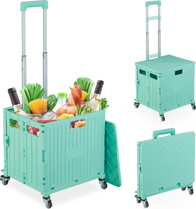 Produktbild Relaxdays Einkaufstrolley