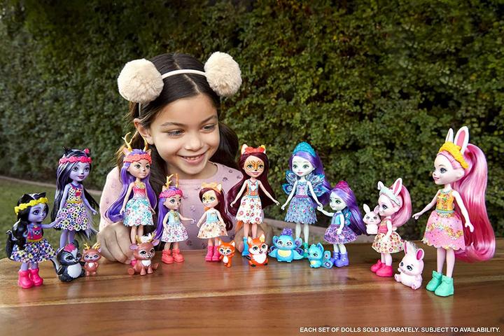 Produktbild Enchantimals Bree Bunny Puppe und kleine Schwester