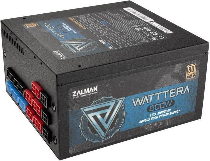 Produktbild Zalman ZM800-EBTII WATTTERA, 800 Watt 80 PLUS GOLD PSU, EU, Full Modular, Active PFC wi (800 W)