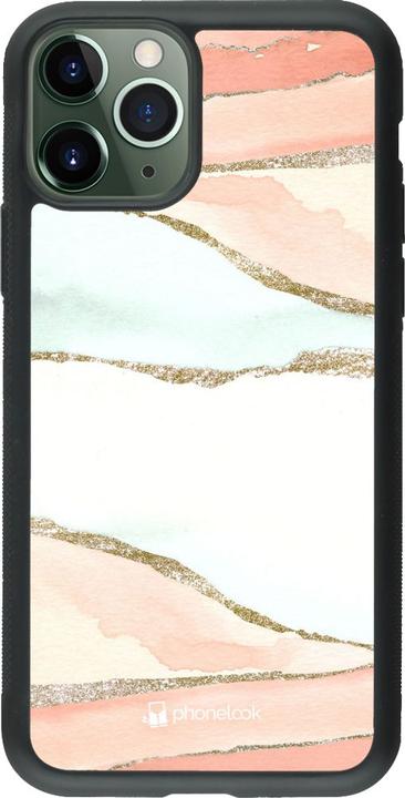 Actual product image PhoneLook Cover Silicone Black Shimmering Orange (Apple iPhone 11 Pro)