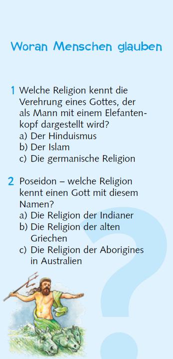 Immagine prodotto Quiz sulle religioni del mondo (Tedesco)