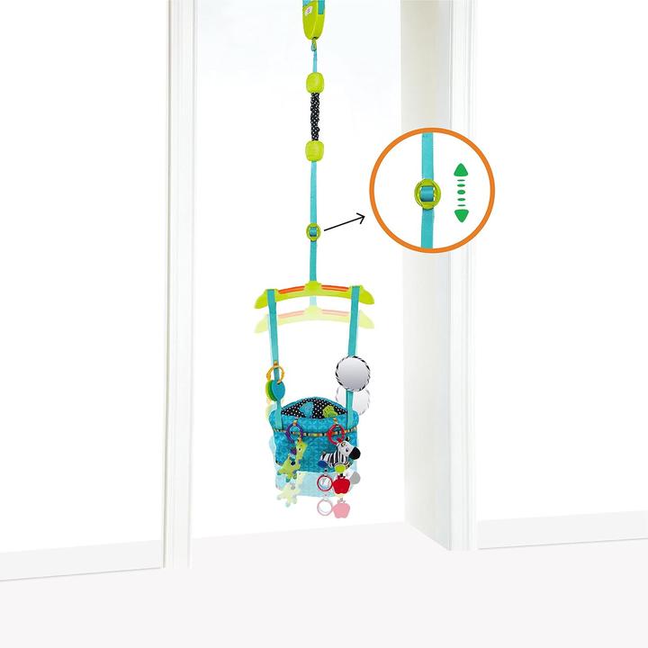 Image du produit Bright Starts Deluxe Tuerhopser avec pince pour cadre de porte