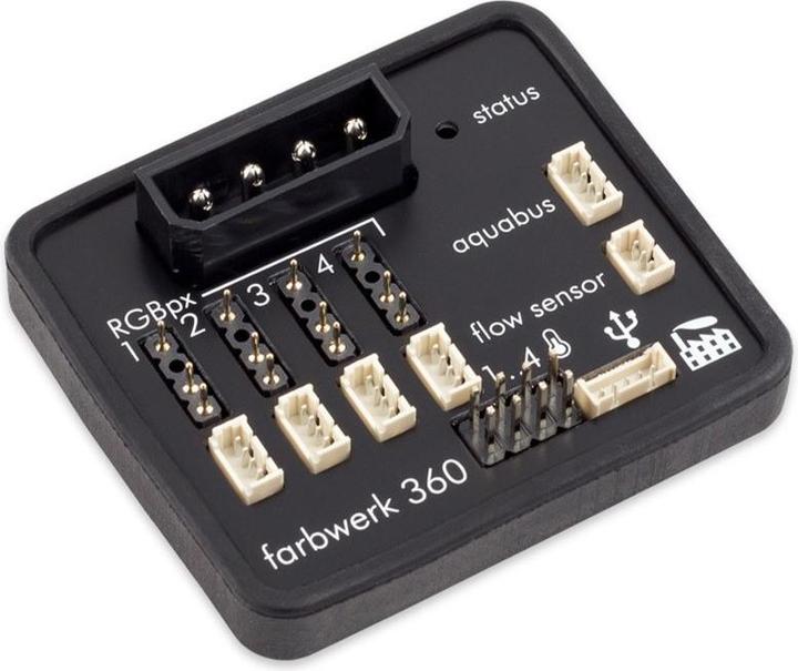 Image du produit Aqua Computer contrôleur de LED RVB 360 de l'unité d'encrage