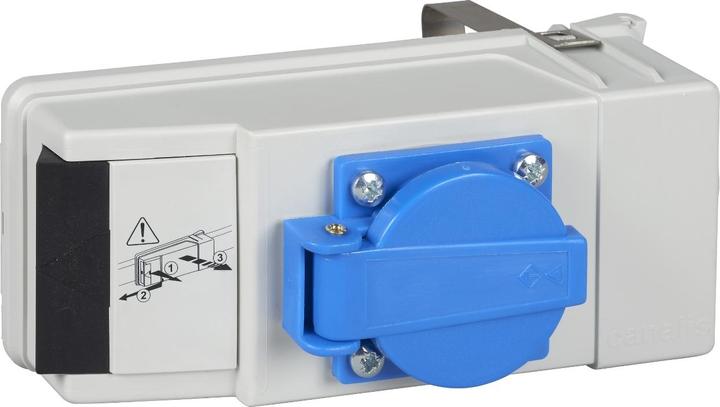 Produktbild Schneider Electric SE KBC16DCP2 Abgangsadapter, 16A, Steckdose, Schuko L+N+PE