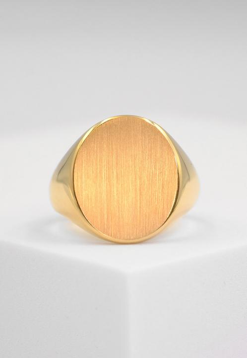 Produktbild Muau Plattenring (54, 750/18 K Gold)