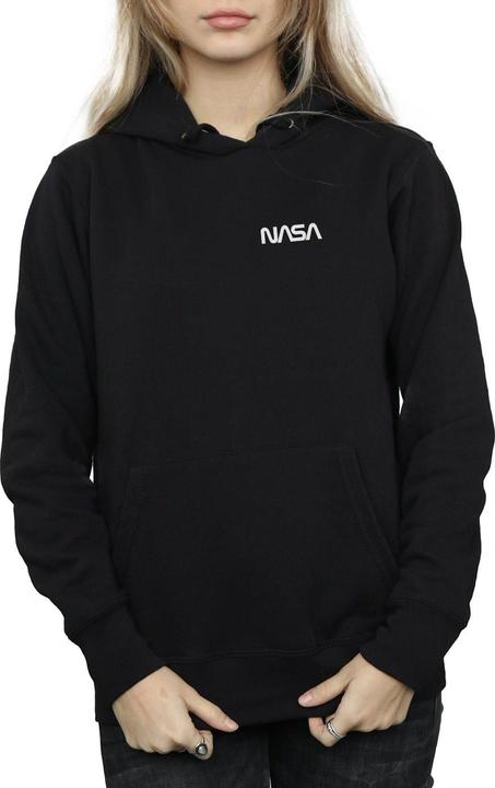 Immagine prodotto Nasa Modern Logo Chest Felpa con Cappuccio Donna (XXL)