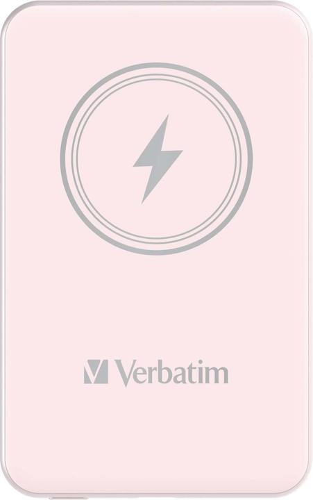 Immagine prodotto Verbatim POWER BANK 5000 ROSE (5000 mAh, 20 W, 18.50 Wh)