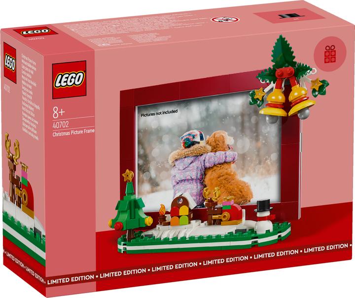 Image du produit LEGO Cadre photo de Noël Édition limitée (40702, LEGO DC)