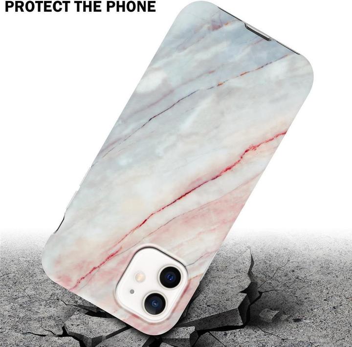 Produktbild Cadorabo IMD TPU Bunter Marmor Cover (Apple iPhone 12 Pro Max)