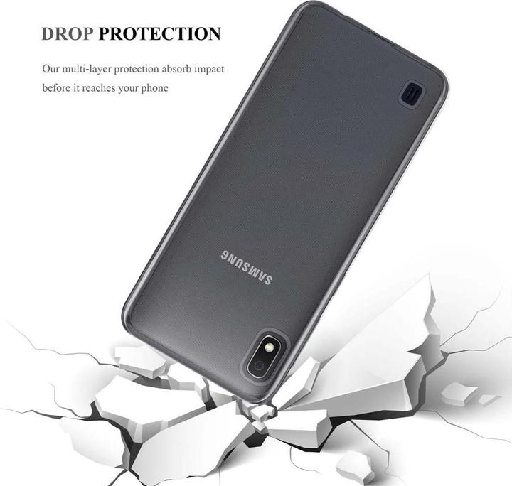 Actual product image Cadorabo TPU Ultra Slim AIR Cover (Samsung Galaxy A10, HTC One M10)