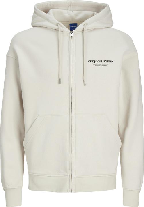 Jack & Jones Plus Size Gedruckt Kapuzenpullover mit Reissverschluss Kapuzenpullover mit Reissverschluss