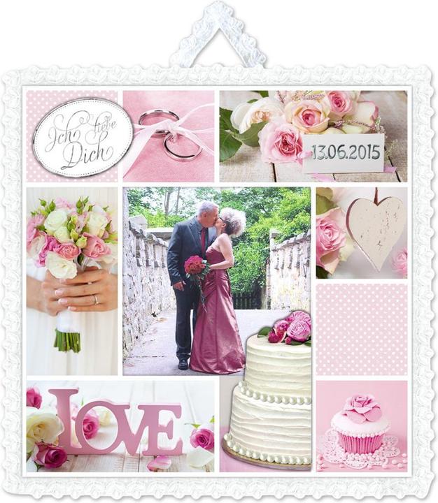 Actual product image Ursus Craft block wedding rose.1195-00-99 (16 x)