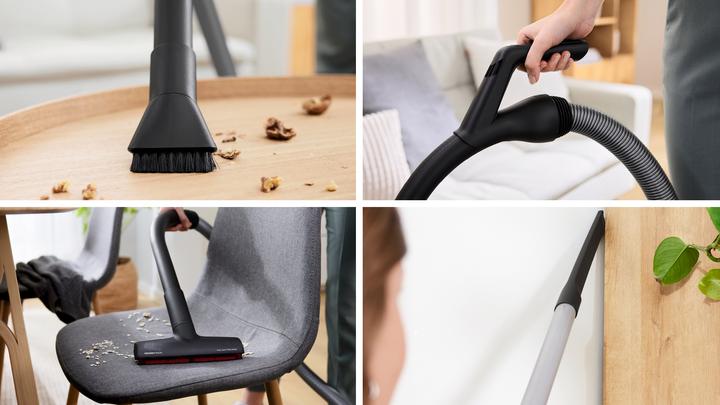 Produktbild Bosch Hausgeräte Serie 6, Beutelloser Staubsauger, ProFamily, Blau, BGC41XFMLY