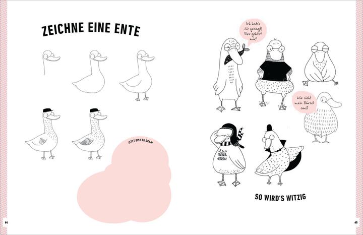 Produktbild Witzige Tiere zeichnen