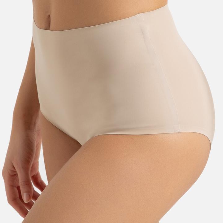Image du produit La Redoute Collections Lot de 2 slips taille haute (42, lot de 2)