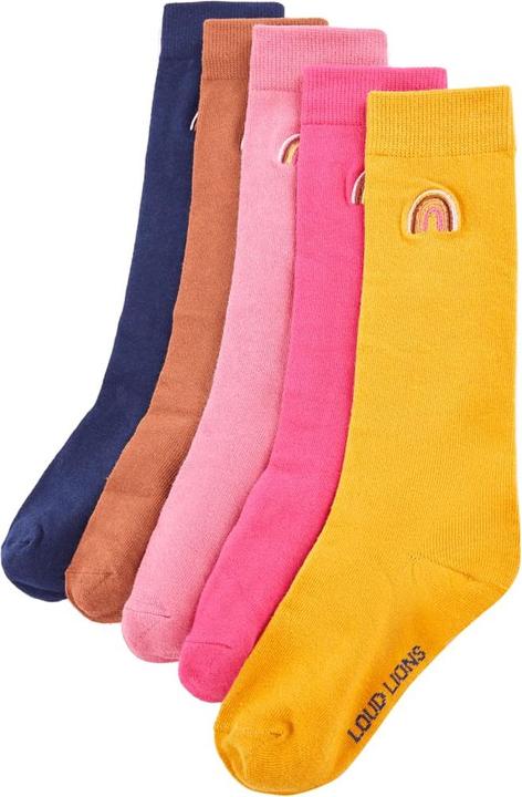 Immagine prodotto VidaXL Calzini per bambini 5 paia UE 30-34,Materiale: 78% cotone. 20 (Confezione da 5 pezzi, 30 - 34)