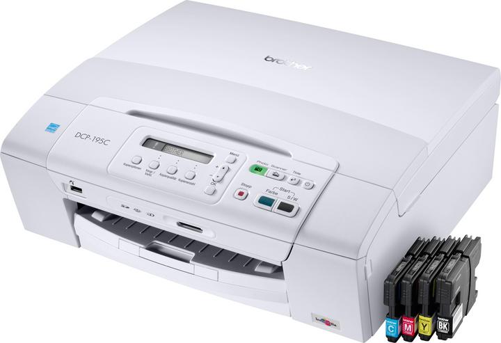 Image du produit Brother Dcp-195c (Encre, Couleur)
